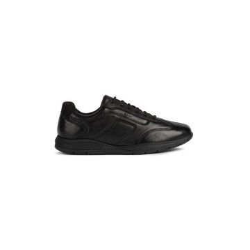 Geox sneakers din piele U SPHERICA EC2 C culoarea negru, U16BXC 000LM C9999