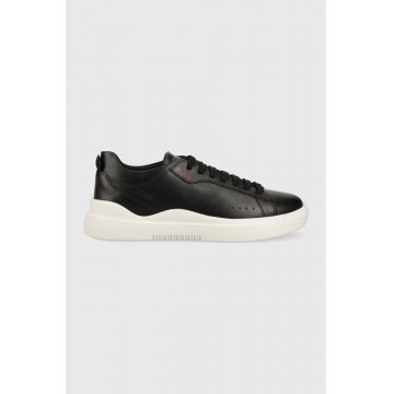 HUGO sneakers din piele Blake culoarea negru, 50499253