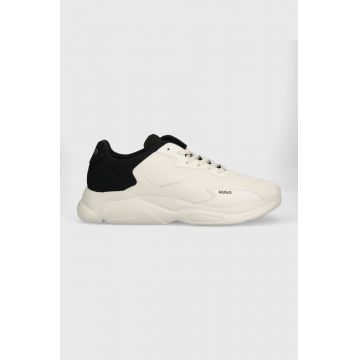 HUGO sneakers Leon culoarea gri, 50498684