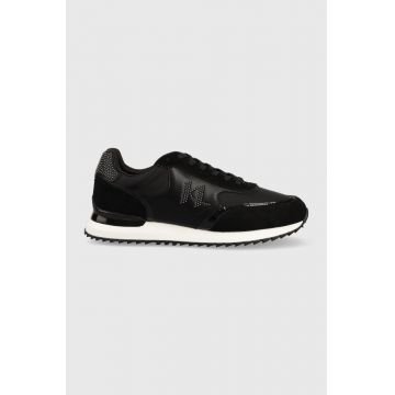 Karl Lagerfeld sneakers VELOCITOR II culoarea negru, KL52933