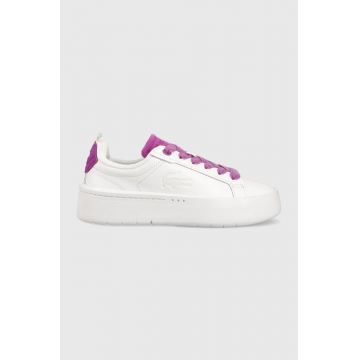 Lacoste sneakers din piele Carnaby culoarea alb, 45SFA0040