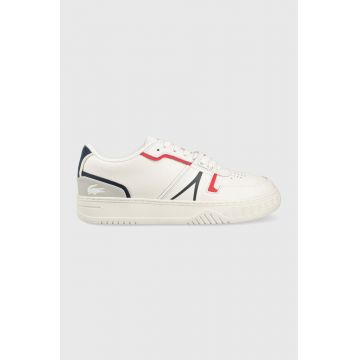 Lacoste sneakers din piele L001 Leather Sneaker culoarea alb, 42SMA0092