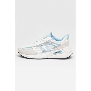 Pantofi sport cu garnituri de piele intoarsa ecologica Serendipity