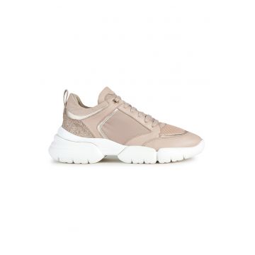 Pantofi sport cu insertii din piele Adacter