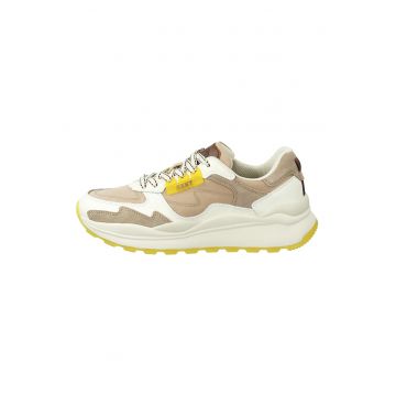 Pantofi sport cu model colorblock si insertii din piele intoarsa Fultony