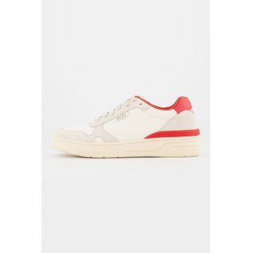 Pantofi sport de panza si piele intoarsa
