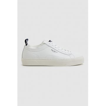 Pantofi sport de piele cu design soseta