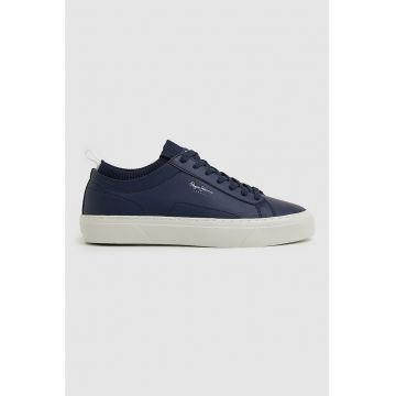 Pantofi sport de piele cu design soseta