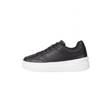 Pantofi sport de piele cu detalii perforate