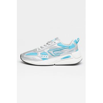Pantofi sport de piele ecologica cu garnituri de plasa S-Serendipity