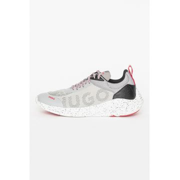 Pantofi sport de plasa cu logo Wayne