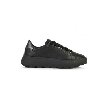 Pantofi sport din piele cu talpa wedge