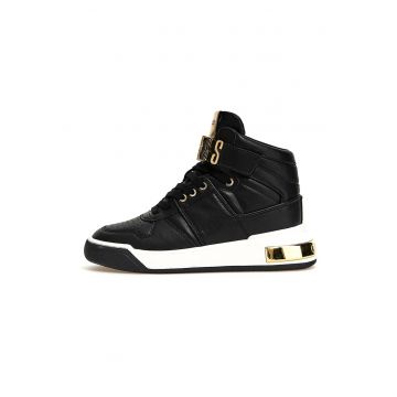 Pantofi sport high-top de piele ecologica Corten