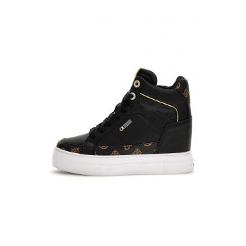 Pantofi sport high-top wedge
