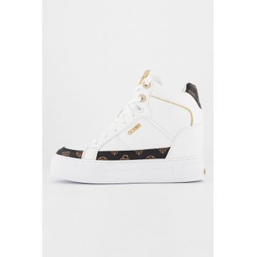 Pantofi sport high-top wedge