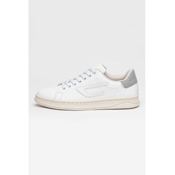 Pantofi sport low-cut de piele si piele ecologica Athene