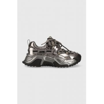 Steve Madden sneakers Kingdom culoarea argintiu, SM11002519