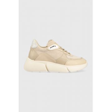 Steve Madden sneakers Many culoarea bej, SM11002094