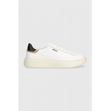 BOSS sneakers Amber culoarea alb, 50498568