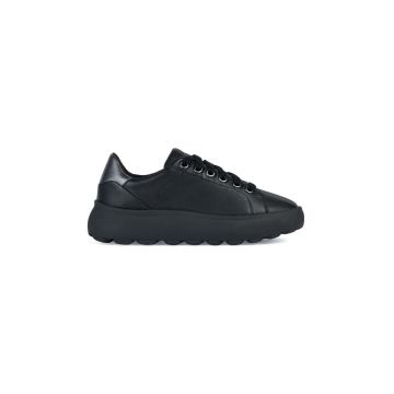 Geox sneakers din piele D Spherica culoarea negru, D35TCB 085NF C9B1G