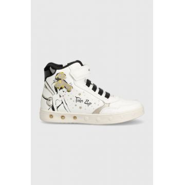 Geox sneakers pentru copii culoarea alb