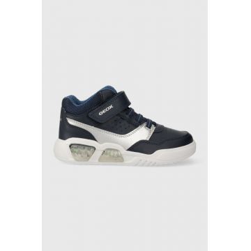 Geox sneakers pentru copii culoarea albastru marin
