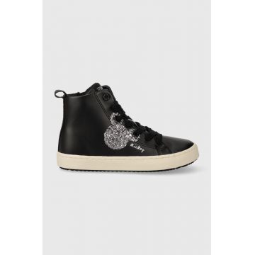 Geox sneakers pentru copii x Disney culoarea negru