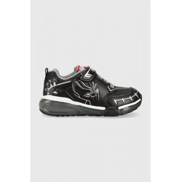 Geox sneakers pentru copii x Marvel culoarea negru