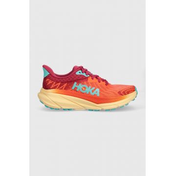 Hoka One One pantofi de alergat Challenger ATR 7 culoarea portocaliu