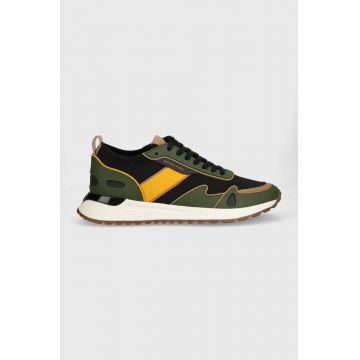 Michael Kors sneakers Miles culoarea verde, 42F3MIFS5D