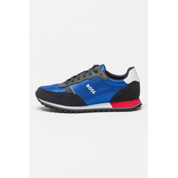 Pantofi sport cu garnituri de piele intoarsa Parkour