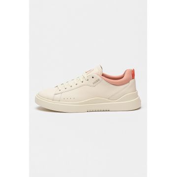 Pantofi sport de piele cu insertii textile Blake