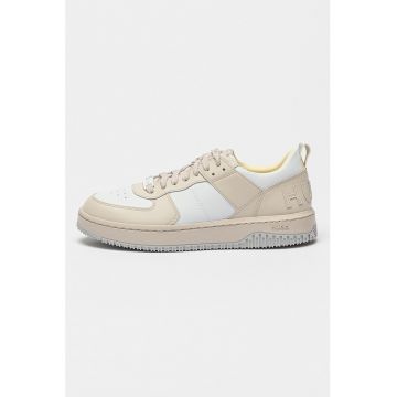 Pantofi sport de piele ecologica cu logo cusut Kilian