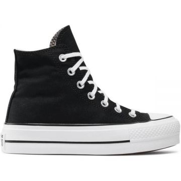 Tenisi femei Converse Chuck Taylor All Star Lift Hi 560845C, 37.5, Negru