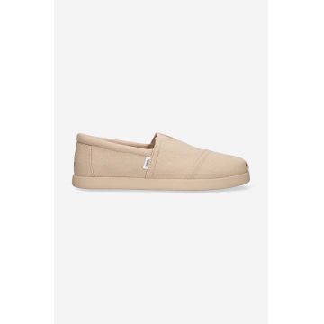 Toms tenisi Alpargata Forward barbati, culoarea bej