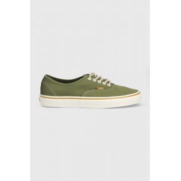 Vans tenisi Authentic barbati, culoarea verde, VN0009PVZBF1