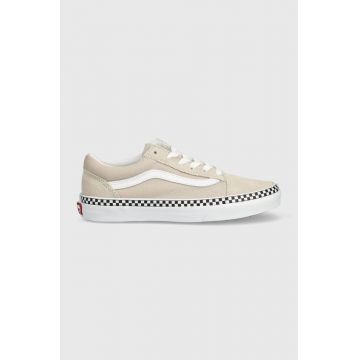 Vans tenisi copii JN Old Skool culoarea bej