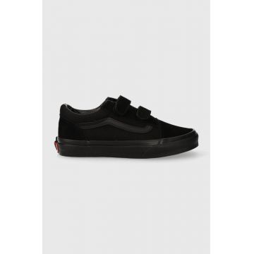 Vans tenisi copii JN Old Skool V culoarea negru
