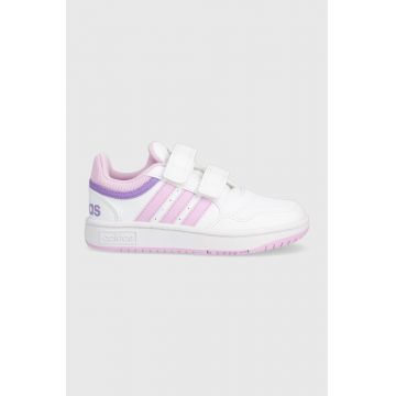 adidas Originals sneakers pentru copii HOOPS 3.0 CF C culoarea alb