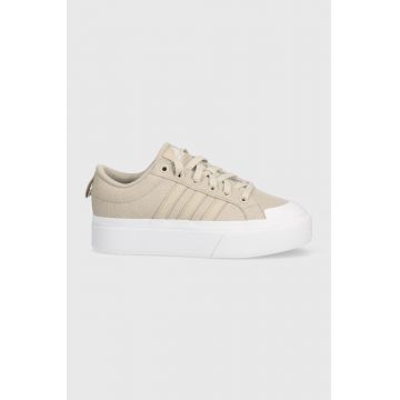 adidas tenisi femei, culoarea bej