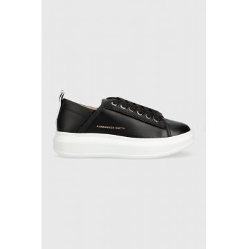 Alexander Smith sneakers din piele WEMBLEY culoarea negru, ASAYE1D06BLK