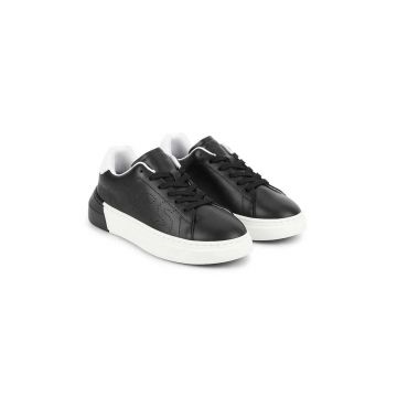 BOSS sneakers pentru copii culoarea negru