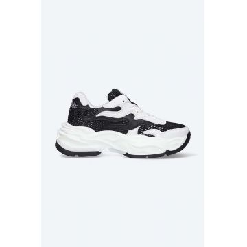 Buffalo sneakers culoarea alb