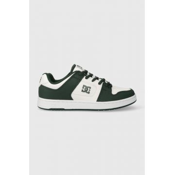 DC sneakers culoarea verde