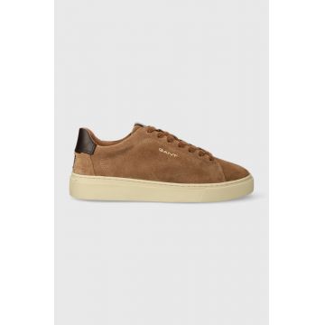 Gant sneakers din piele intoarsă Mc Julien culoarea maro, 27633218.G447