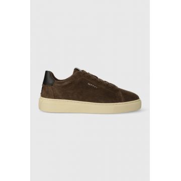 Gant sneakers din piele intoarsă Mc Julien culoarea maro, 27633218.G46