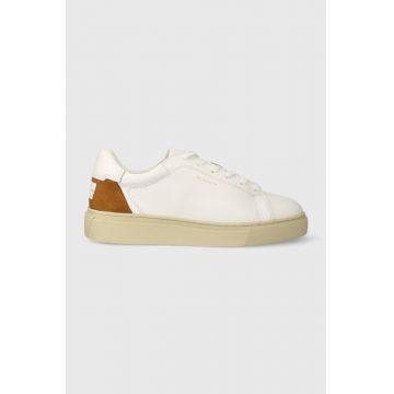 Gant sneakers din piele Julice culoarea alb, 27531173.G245