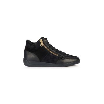 Geox sneakers D MYRIA B culoarea negru, D3668B 022TC C9999