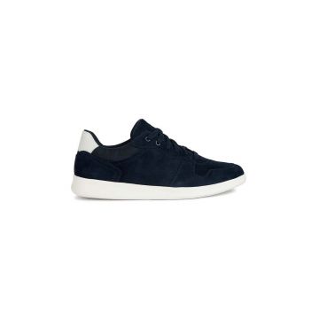 Geox sneakers din piele intoarsă U KENNET A culoarea albastru marin, U356FA 00022 C4002