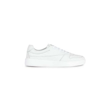 Geox sneakers din piele U VELLETRI A culoarea alb, U35EAA 00085 C1000